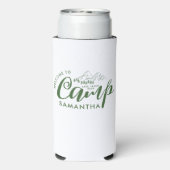 Aangepaste kamp vrijgezellenfeest moderne rustieke (Seltzer Achterkant)