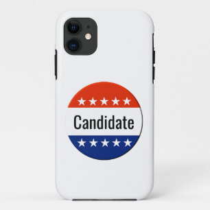 Aangepaste kandidaat-campagne 2024 Verkiezing iPhone 11 Hoesje