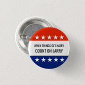 Aangepaste kandidaat-campagne 2024 Verkiezing Ronde Button 3,2 Cm (Voorkant /achterkant)