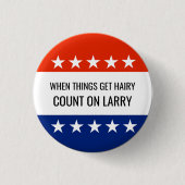 Aangepaste kandidaat-campagne 2024 Verkiezing Ronde Button 3,2 Cm (Voorkant)