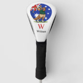 Aangepaste kangoeroe golfheadcover (Voorkant)