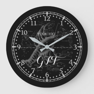 Aangepaste  kankersterft Zodiac Grote Klok