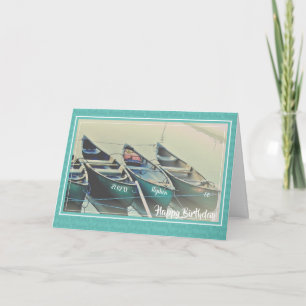 Aangepaste kanovensjarenkaart op elke leeftijd kaart