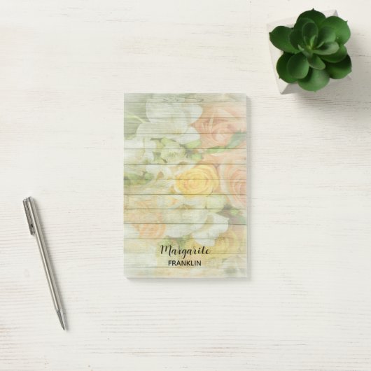 Aangepaste Kantoor van hout Post-it® Notes (Kantoor)