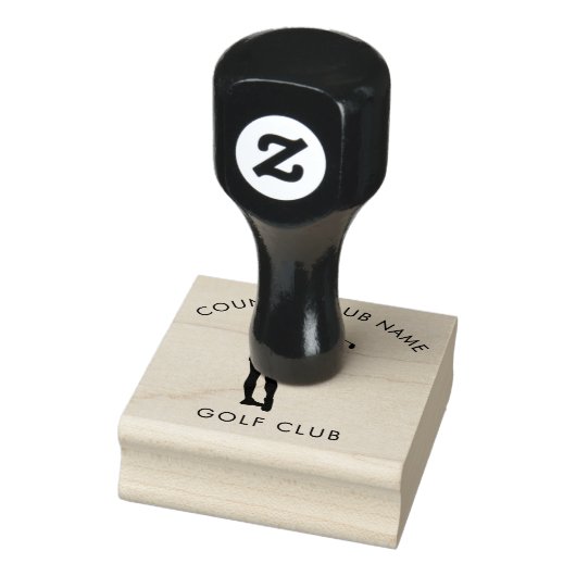 Aangepaste kantoor van moderne golfcountryclub 	rubberstempel (Stempel)