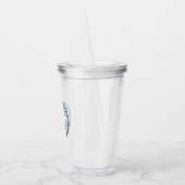 Aangepaste kapitein en bootnaamankertouw acryl drinkbeker (Links)