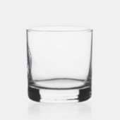 Aangepaste kapitein en bootnaamankertouw whisky glas (Links)