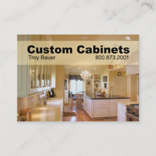 Aangepaste kasten - Carpenter, thuisverbetering Visitekaartje