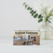Aangepaste kasten - Carpenter, thuisverbetering Visitekaartje (Staand voorkant)