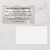 Aangepaste kasten visitekaartje (Voorkant / Achterkant)