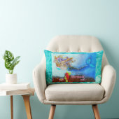 Aangepaste katoenPillow Mermaid Pastel Ocean Kussen (Stoel)