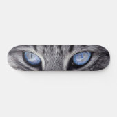 Aangepaste kattenogen Kat Pet Foto Schaats Deck Skateboard (Horizontaal)