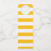 Aangepaste kazen en bier Milestone Birthday Flessenhanger (Achterkant)