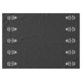 Aangepaste KEEP CALM en jouw tekst bij uitbarsting Tafelkleed (Voorkant (Horizontaal))