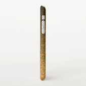 Aangepaste KEEP CALM EN Jouw tekst iPhone Hoesje (Linkerkant)