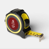 Aangepaste KEEP CALM EN Jouw tekst Rolmaat (Hoek)