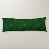 Aangepaste KEEP CALM EN Jouw tekst voor sneeuw Lichaamskussen (Achterkant)