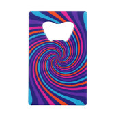 Aangepaste KEEP CALM en tekst bewerken op SWF Kredietkaart Flessenopener (Achterkant)