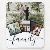Aangepaste Keepomwille 4 Fotocollage familie Muismat (Voorkant)