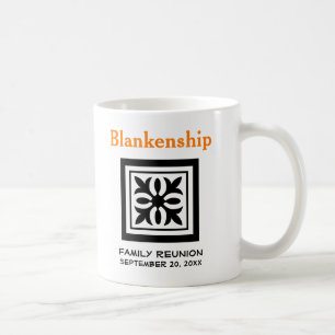 Aangepaste Keepsake Family Reunion Crest Placehold Koffiemok