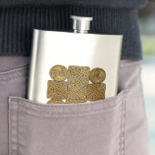Aangepaste Keltische Knotwork Classic Flask Flacon (Voorbeeld)
