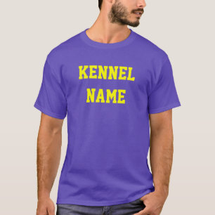 AANGEPASTE KENNELNAAM T-SHIRT