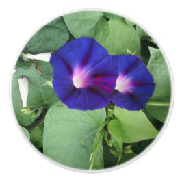 Aangepaste keramische knop met bloemen