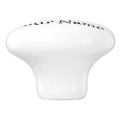 Aangepaste keramische la trekker knop (Zijkant)