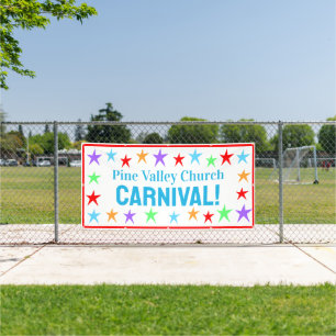 Aangepaste kerk carnaval banner