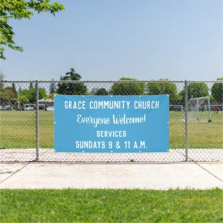 Aangepaste kerkbanner spandoek