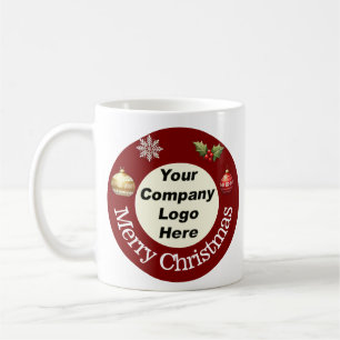 Aangepaste Kerst Corporate Promotionele Mok