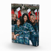 Aangepaste kerst familie vakantie foto (Rechts)