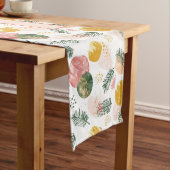 Aangepaste kerst feestelijke seizoensgebonden fami korte tafelloper (Voorbeeld)