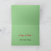 Aangepaste kerst Kaarten met Greenwich, Ct. (Binnen)