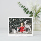 Aangepaste kerst Kaarten, Schattigee gepersonalise Briefkaart (Staand voorkant)