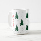 Aangepaste kerst Mok voor vrouwen, Mannen, collega (Voorkant links)