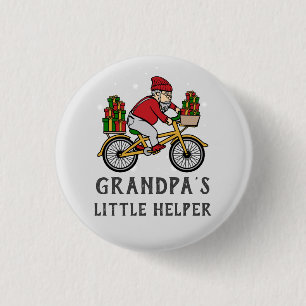 Aangepaste kerst-overeenkomende kerstfamilie met f ronde button 3,2 cm