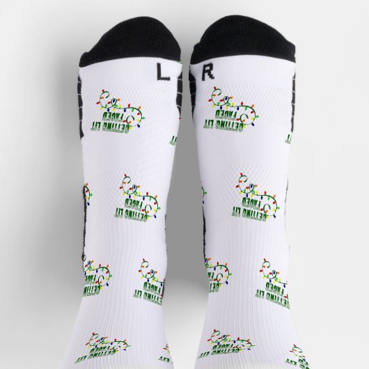 Aangepaste kerst Sokken, Grappig krijgen verlicht Sokken (Top)