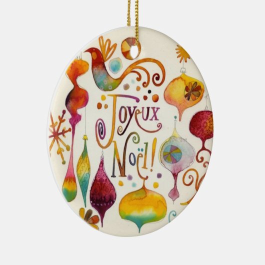 AANGEPASTE KERSTBOOM KERAMISCH ORNAMENT (Rechts)