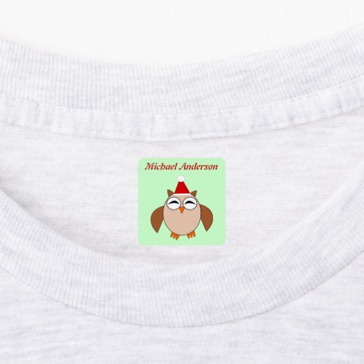 Aangepaste kerstboomkor labels (Aangebracht)