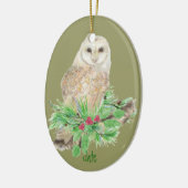 Aangepaste kerstboomversiering keramisch ornament (Links)