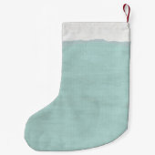 Aangepaste kerstcadeaubrief kleine kerstsok (Achterkant)