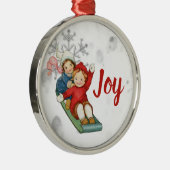 Aangepaste kerstdagen metalen ornament (Rechts)