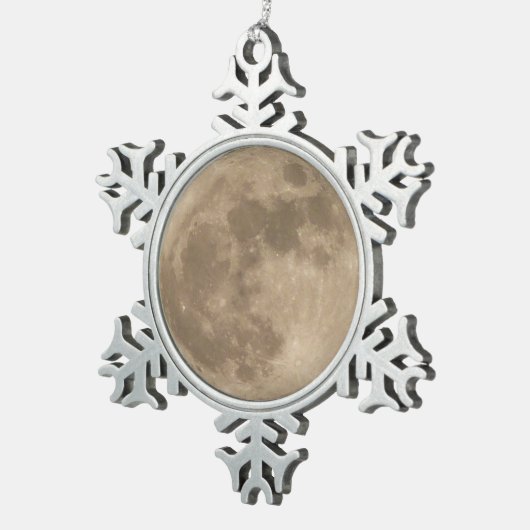 Aangepaste kerstdecoratie voor Moon Ornament (Rechts)