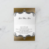 Aangepaste kerstdonatie-Kaarten Feestdagen Kaart (Binnen)