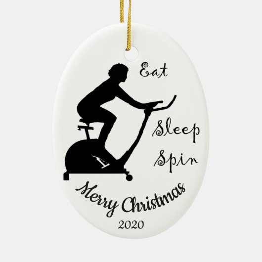 Aangepaste kerstdraaiklasse, cyclus keramisch ornament (Achterkant)