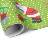 Aangepaste kerstfeestelijke kerst voor kerstmis cadeaupapier (Rol Hoek)