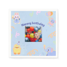 Aangepaste kerstfoto servet