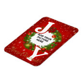 Aangepaste kerstfoto's Voeg je afbeelding met een  Magneet (Linkerzijde)