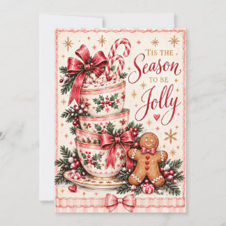 Aangepaste kerstkaart met feestelijke groet